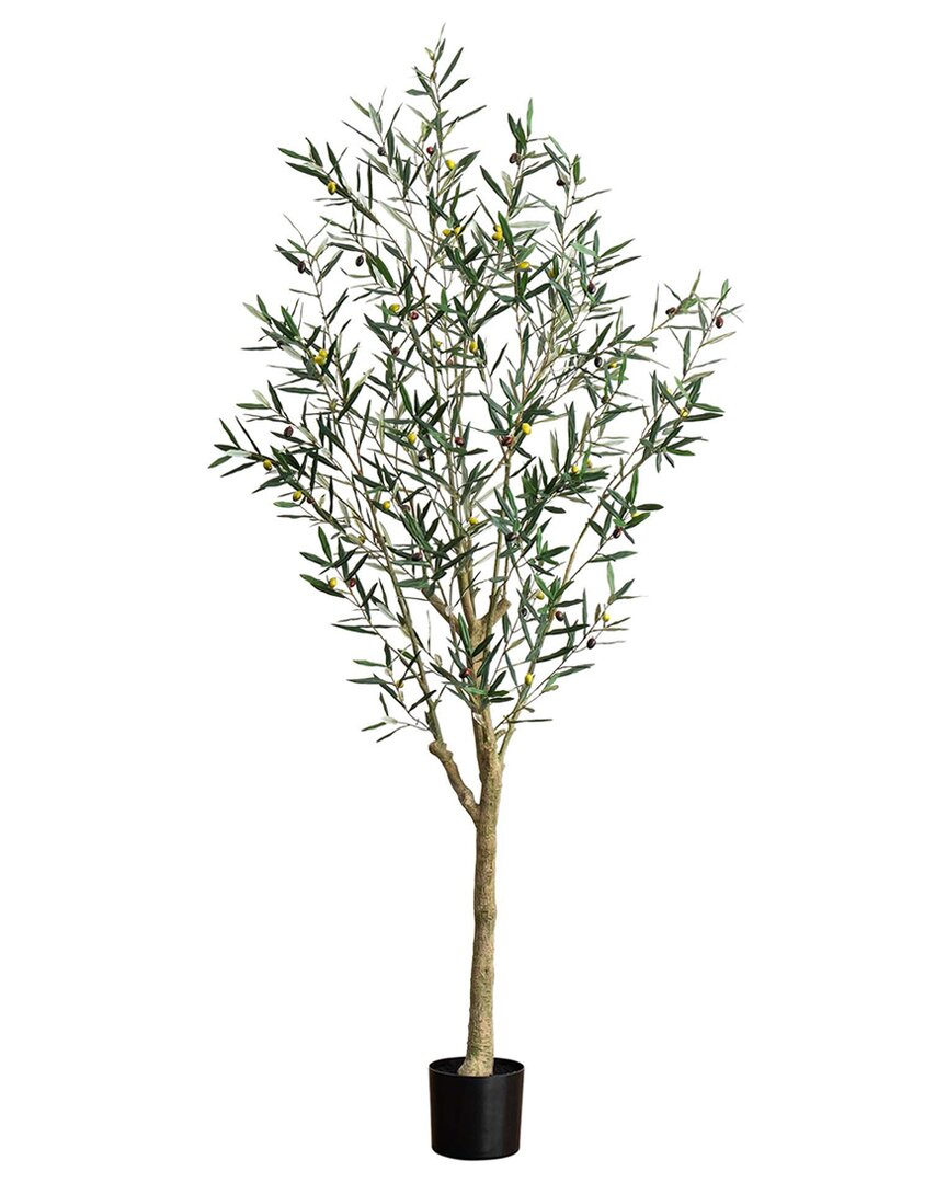 NEARLY NATURAL NEARLY NATURAL 7FT ARTIFICIAL GRECO OLIVE TREE 