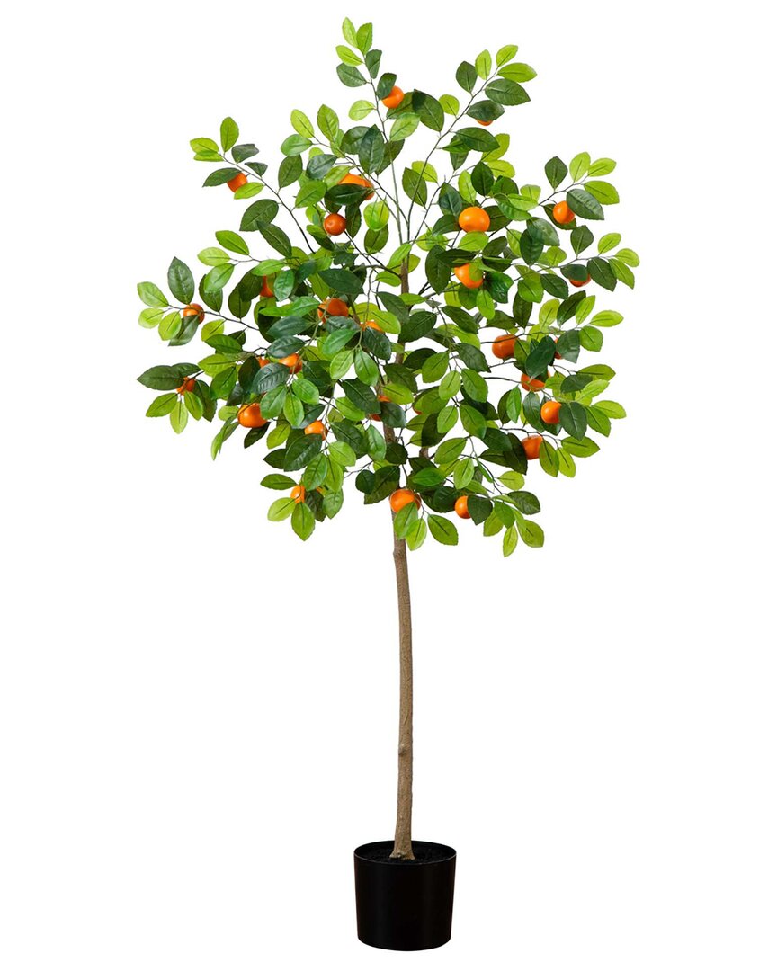 Nearly Natural 5ft. Artificial Tangerine Tree