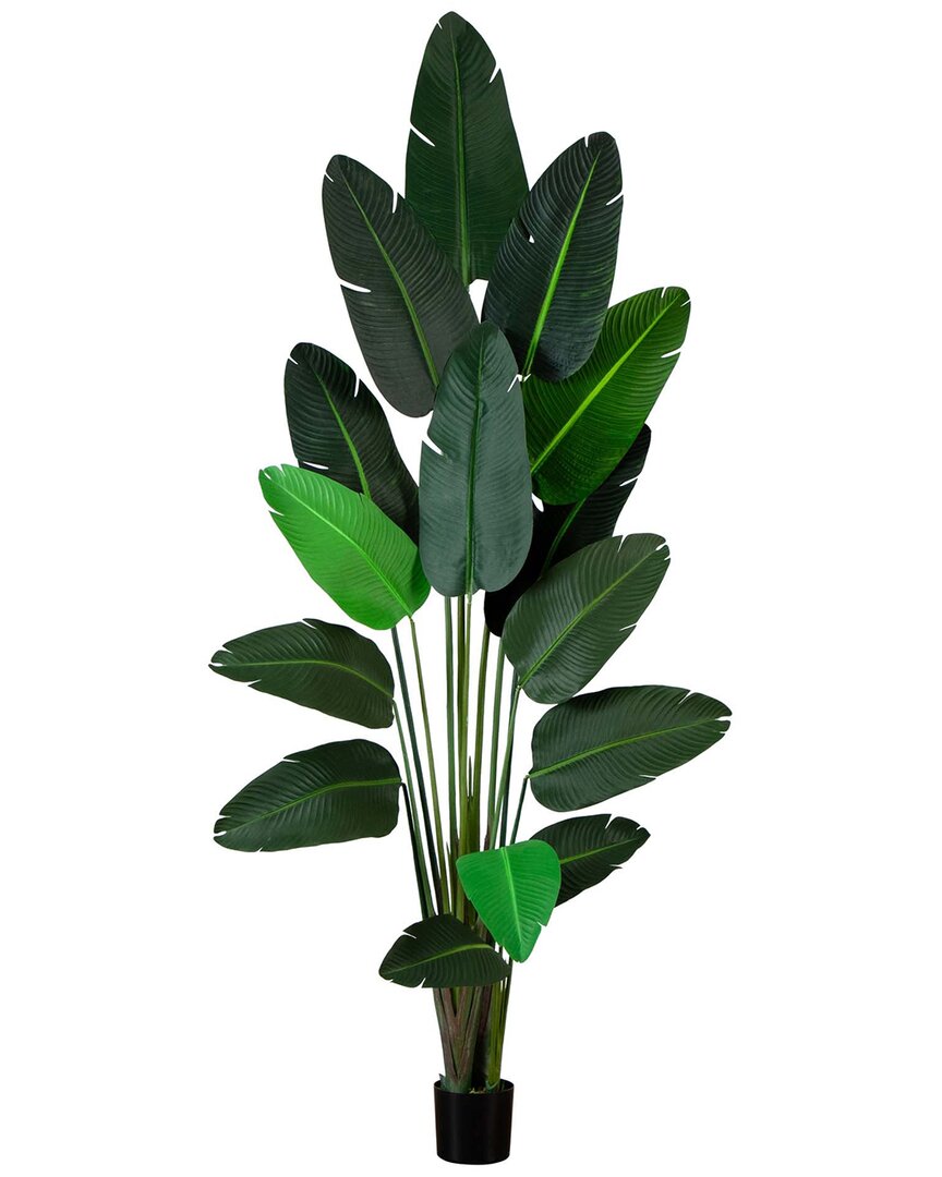 Nearly Natural Artificial Travelers Palm Tree In Green