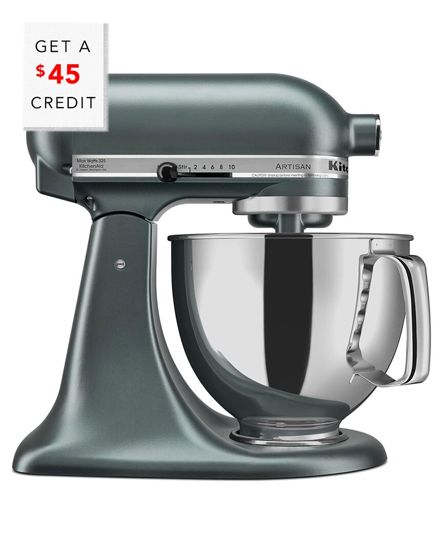 Kitchenaid Artisan Series 5 Quart Tilt-head Stand Mixer With $45 Credit In Green