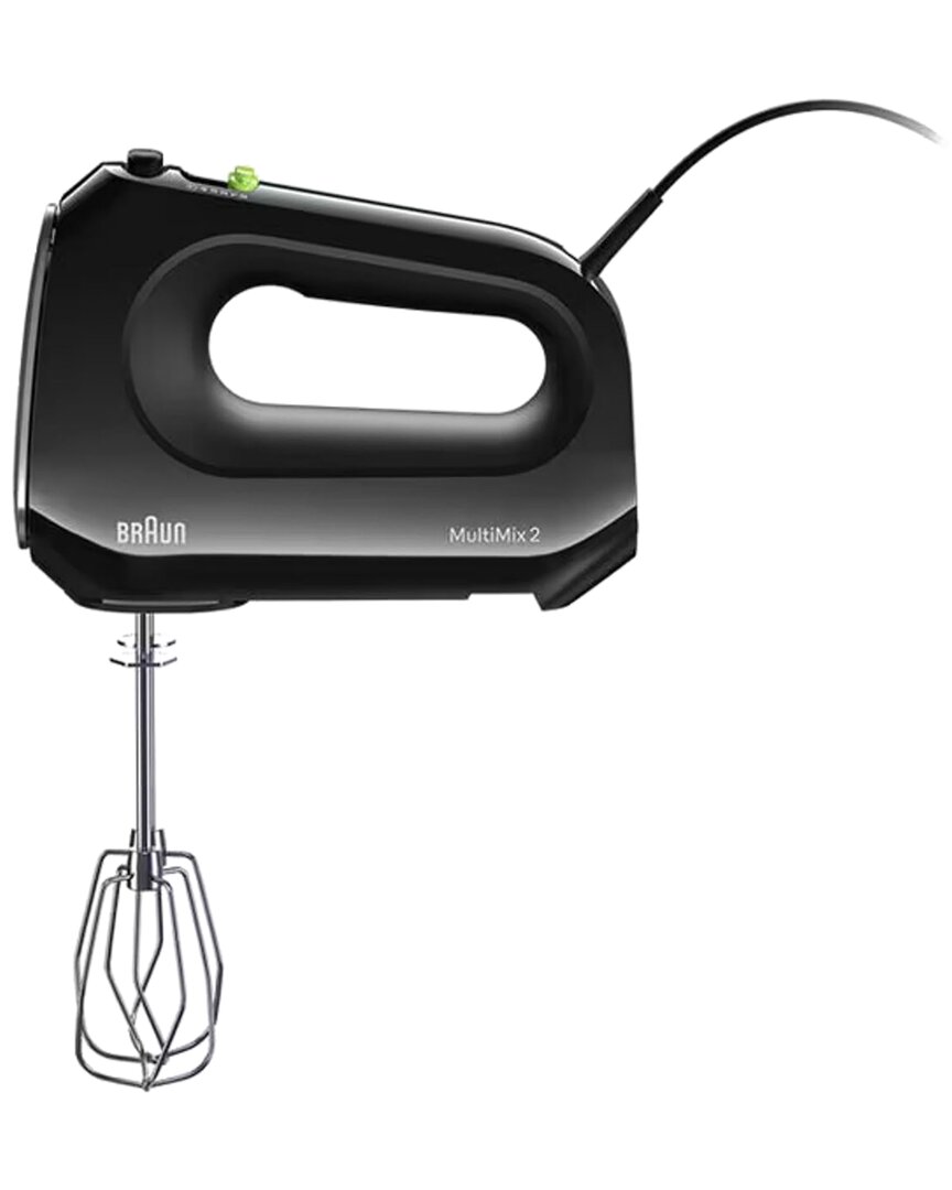 Braun Multimix 2 Hand Mixer In Black