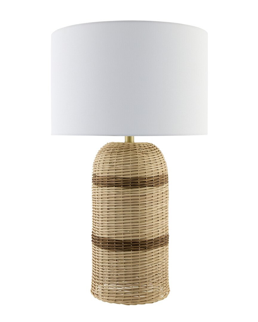 Surya Felipe Accent Table Lamp In Brown