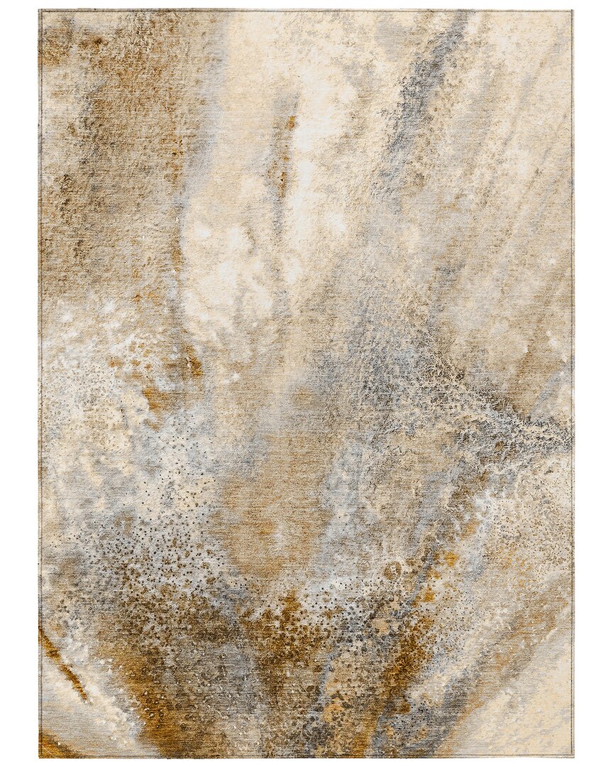 Addison Rugs Chantille Polyester Indoor/outdoor Washable Rug In Brown
