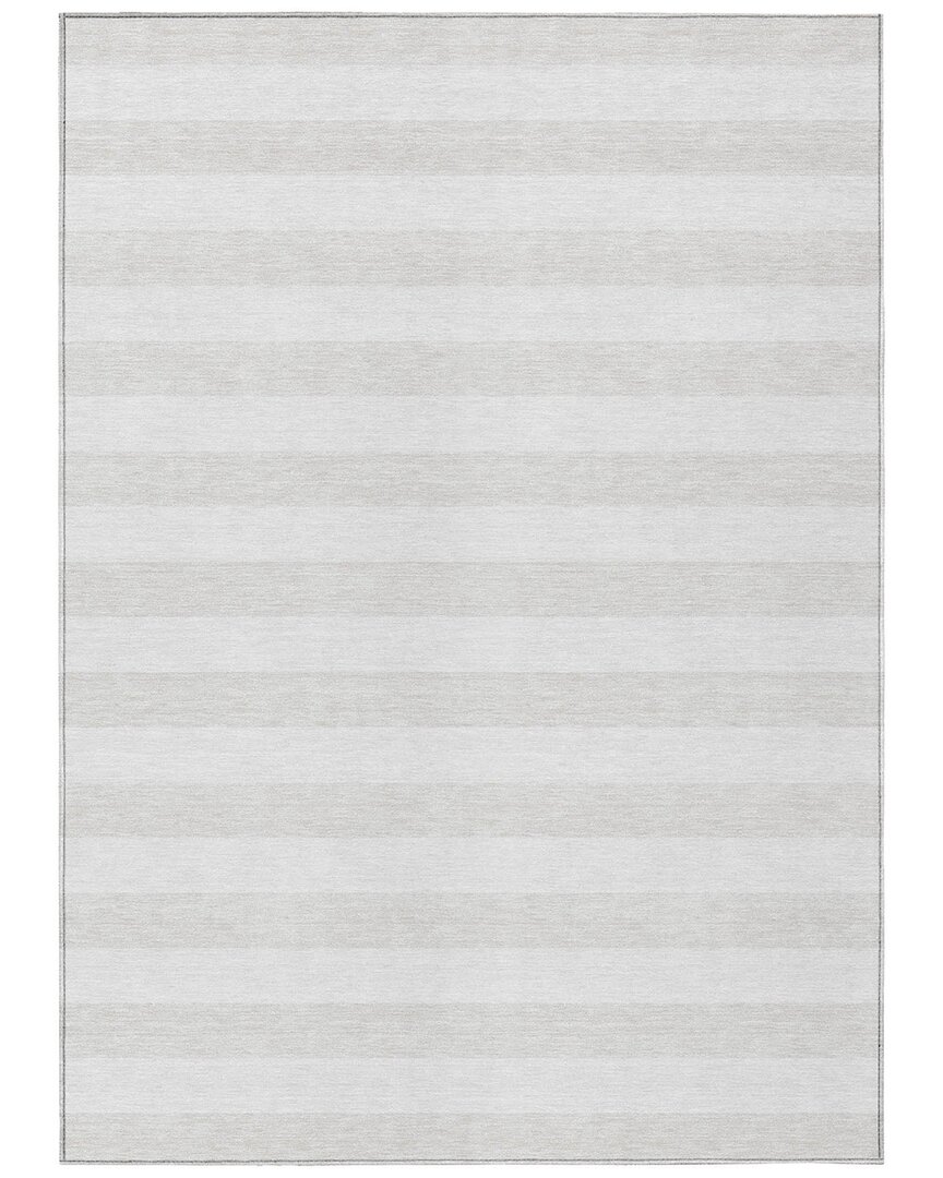 Addison Rugs Chantille Polyester Indoor/outdoor Washable Rug In Gray