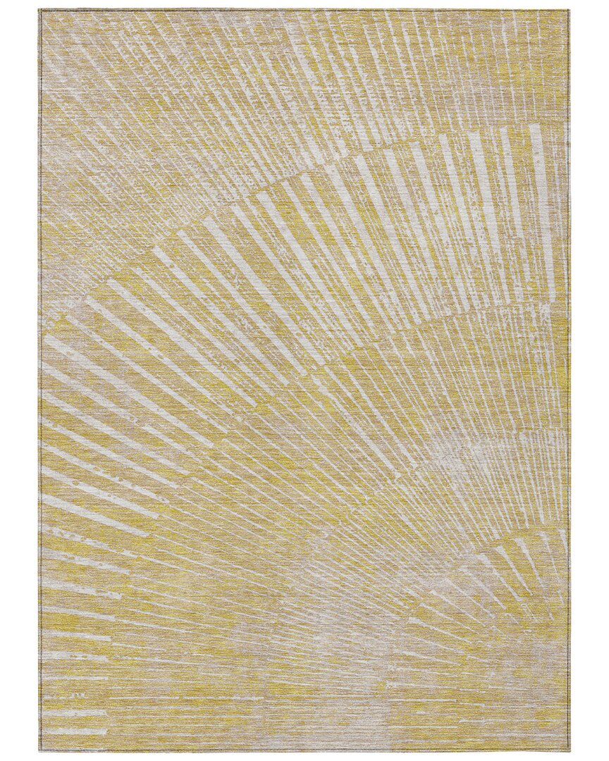 Addison Rugs Chantille Polyester Indoor/outdoor Washable Rug In Brown