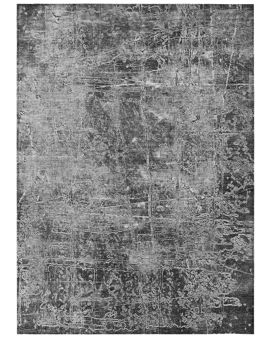 Addison Rugs Chantille Polyester Indoor/outdoor Washable Rug In Grey