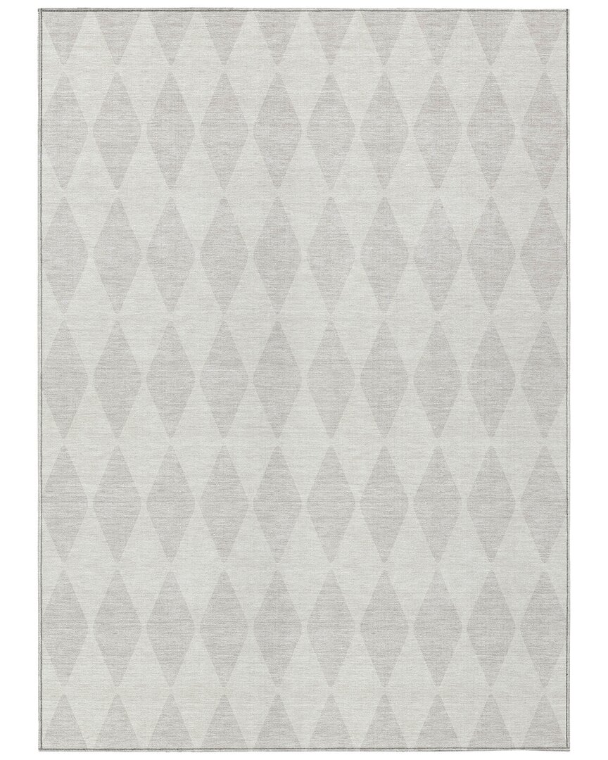 Addison Rugs Chantille Polyester Indoor/outdoor Washable Rug In White
