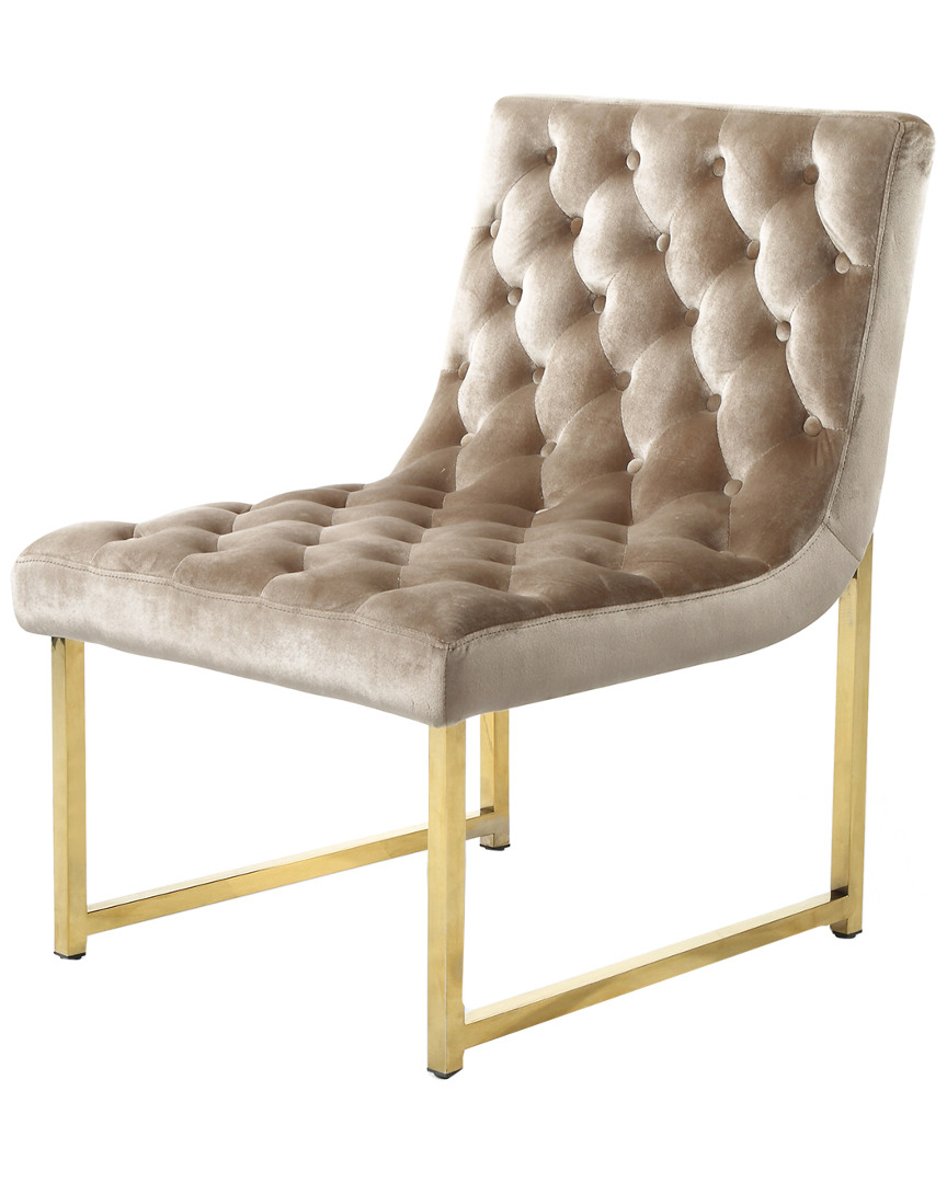 Chic Home Moriah Taupe Accent Chair