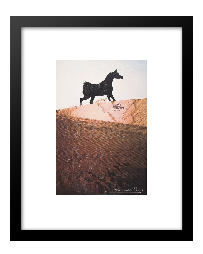 Fairchild Paris Venice Beach Collections Hermes Horse On The Horizon Framed Print Wall Art