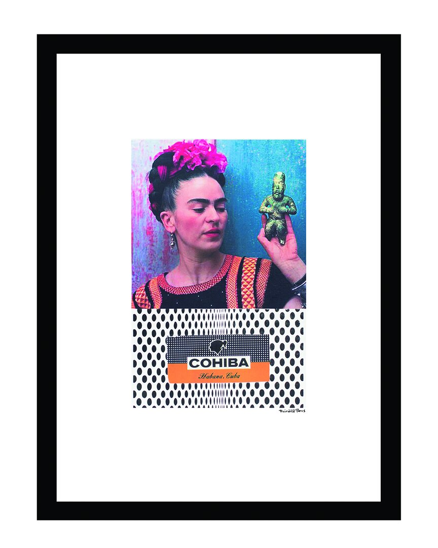Fairchild Paris Venice Beach Collections Frida Kahlo Cohiba Framed Print Wall Art