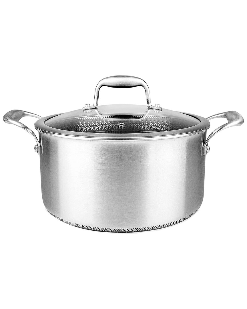 Nutrichef Stew Pot In Silver