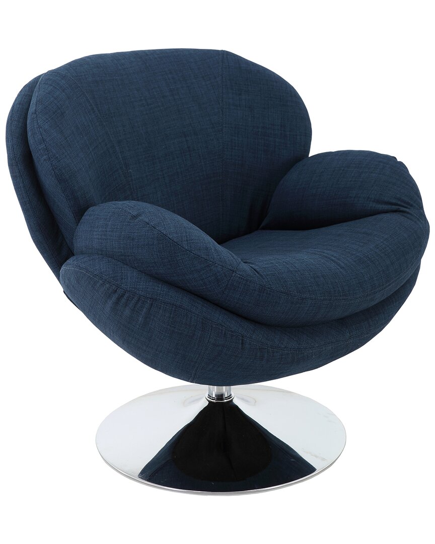Progressive Furniture Relax-r Strand Leisure Accent Chair In Blue