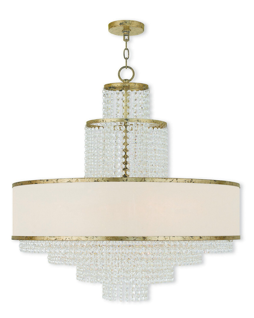 Livex Lighting Livex Prescott 8-light Winter Gold Chandelier