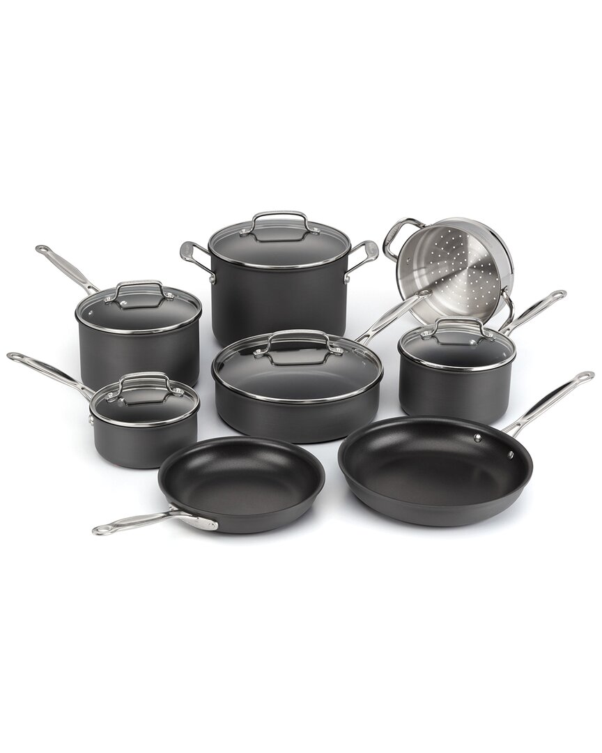 Cuisinart Chef's Classic Nonstick Hard Anodized Cookware 13 Piece Cookware Set