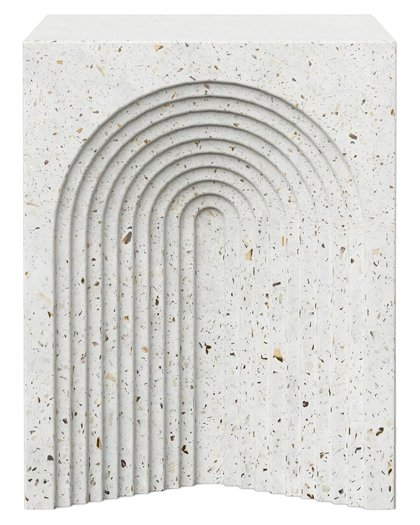 Urbia Mixx Orion Stool Ivory Terrazzo