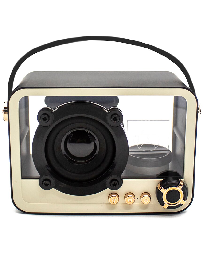 Ztech Transparent Wireless Bluetooth Speaker With Rgb Lighting & Tf Card