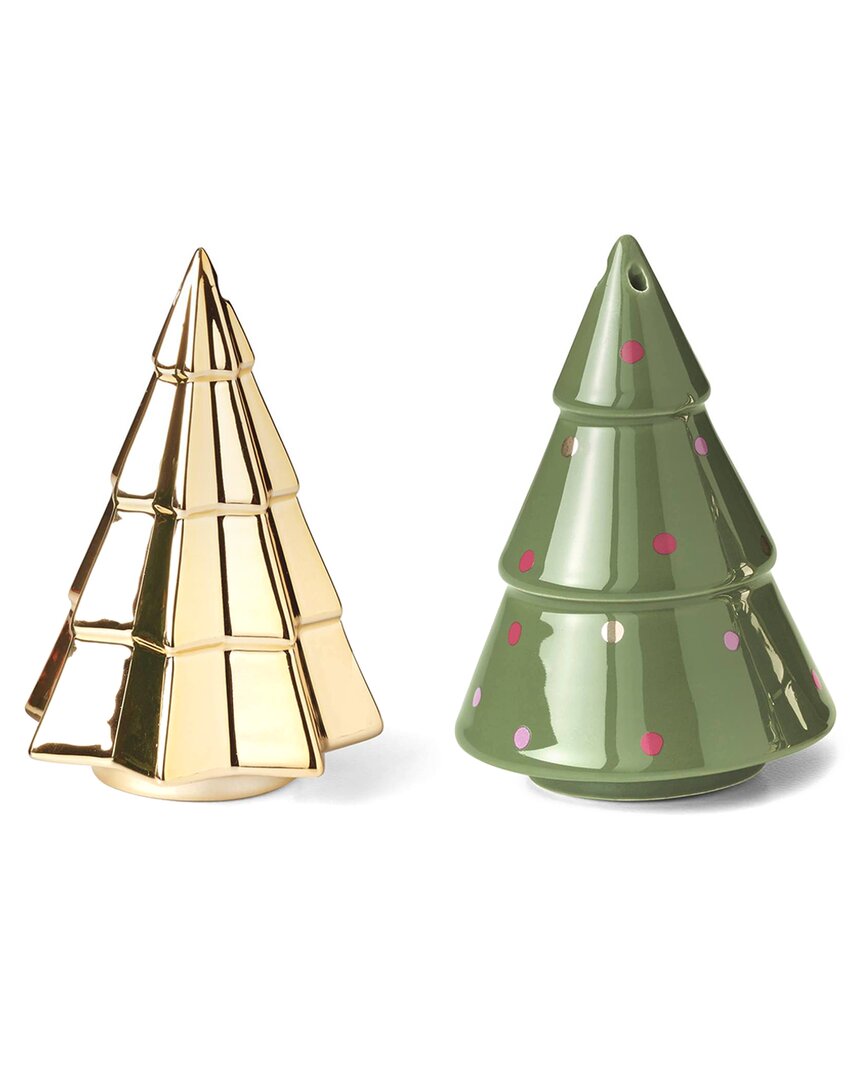 KATE SPADE KATE SPADE NEW YORK FIGURAL EVERGREEN TREE SALT & PEPPER SET