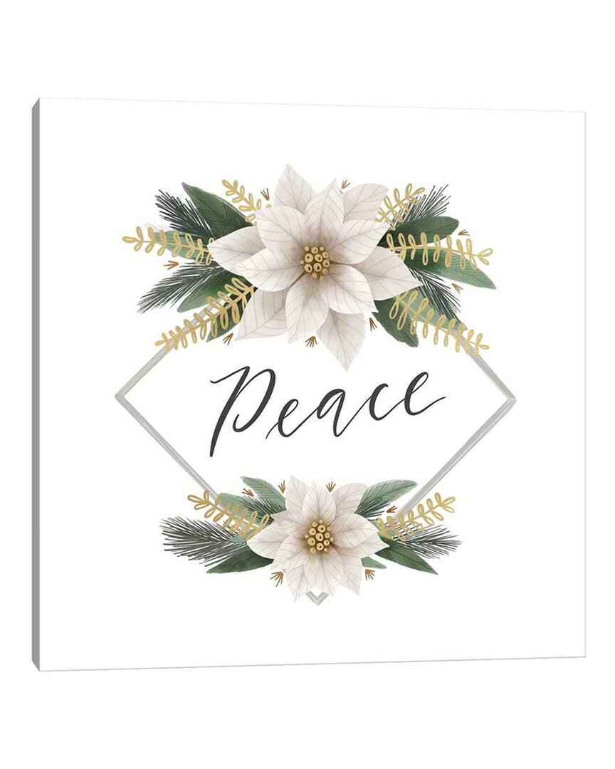 Icanvas Gilded Christmas Greenery I Wall Art