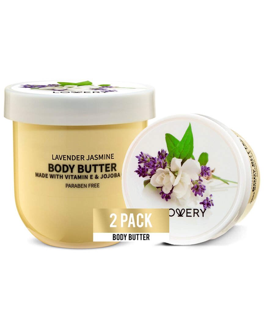 Lovery Whipped Body Butter Scented Body Lotion, 2pack Ultra Hydrating Body Cream