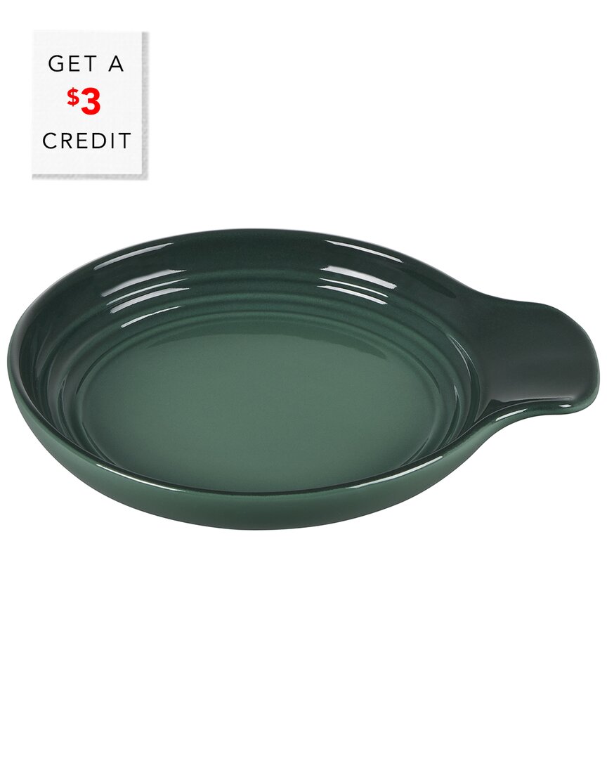 Le Creuset Sea Salt Signature Spoon Rest With $3 Credit In Nocolor