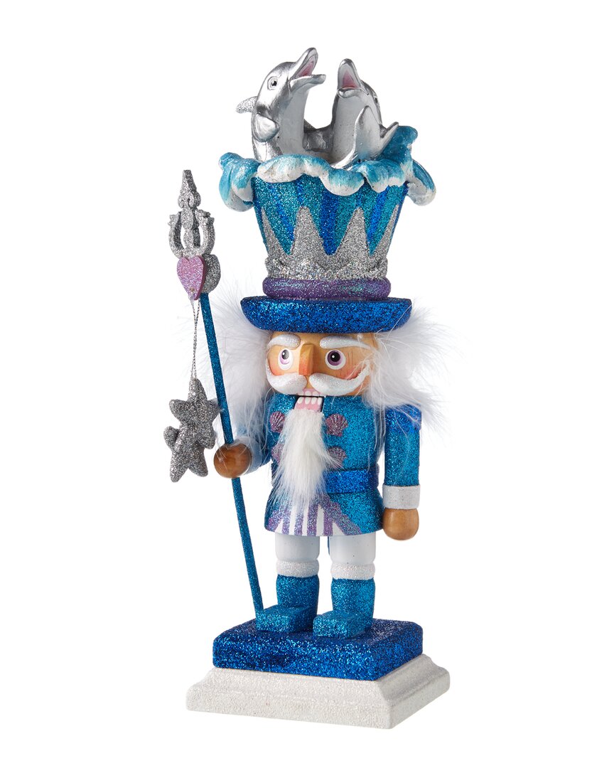 Kurt Adler Hollywood Nutcrackers 12in Dolphin Nutcracker