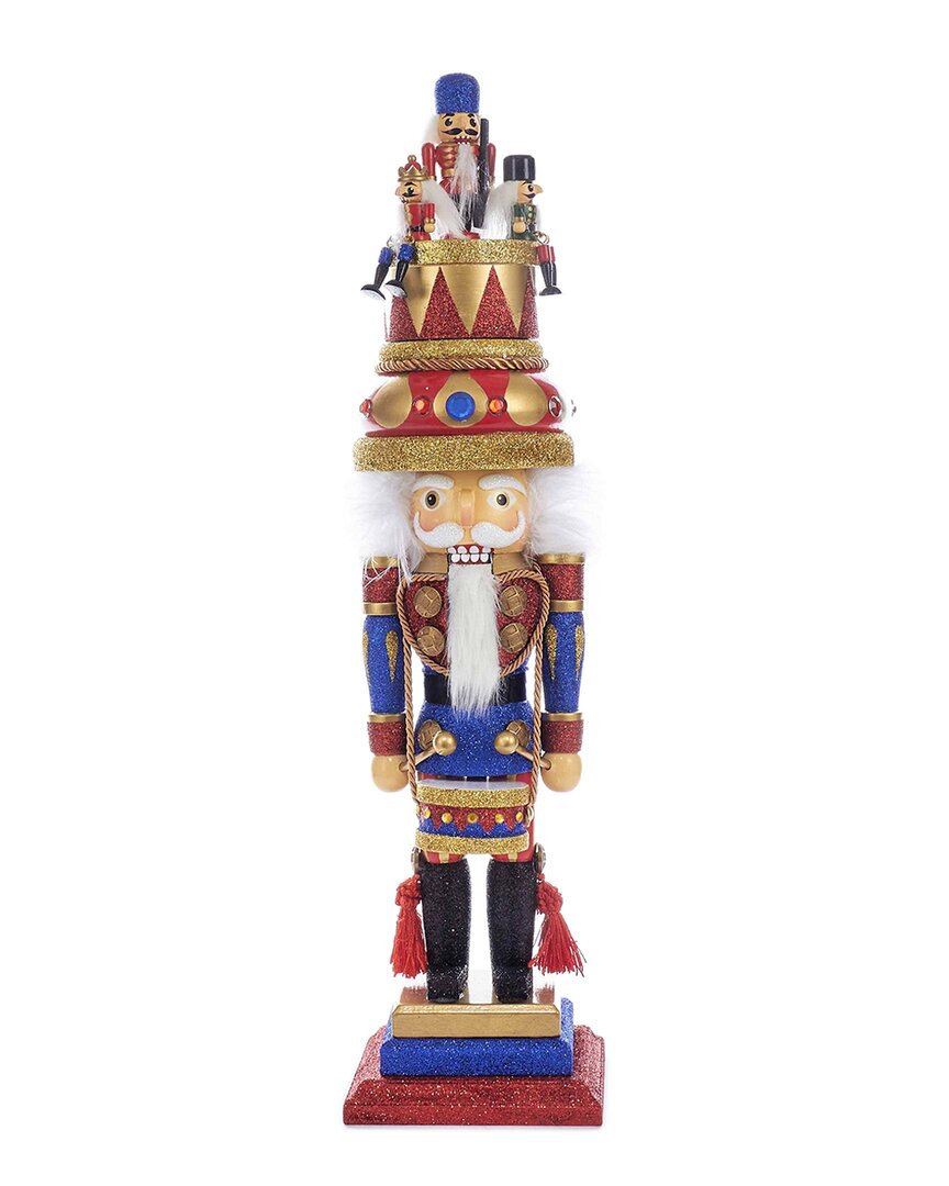 Kurt Adler 20in Music Box Hat Nutcracker