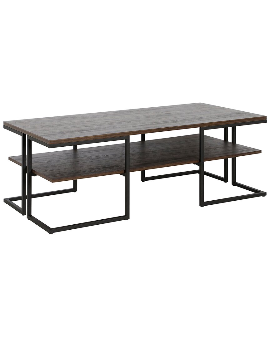 Abraham + Ivy Pike 45in Rectangular Coffee Table In Black