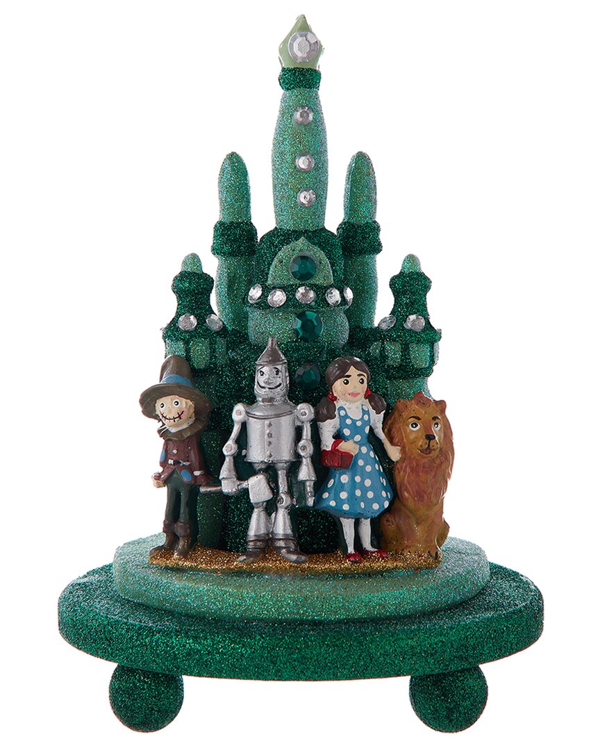 Kurt Adler Wizard Of oz Hollywood Nutcrackers Table Piece, 9 Inches In Green