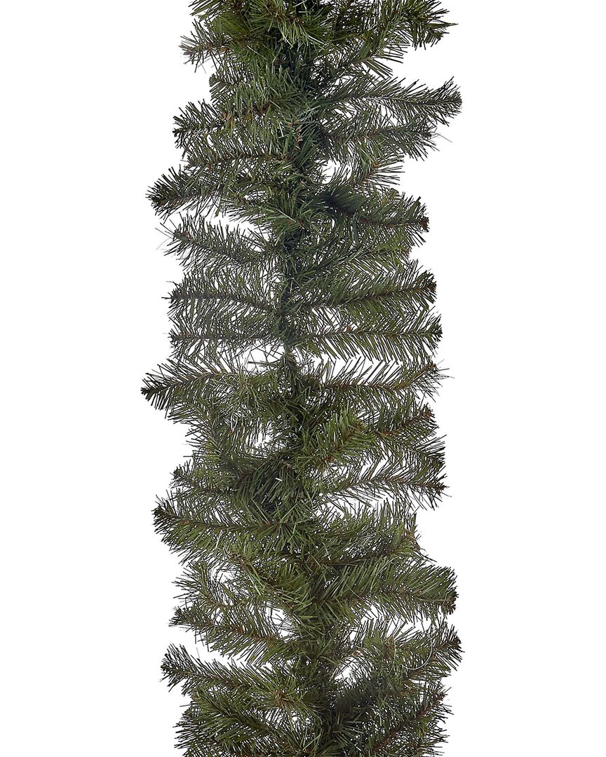 Kurt Adler 9ft X 14in Virginia Pine Garland In Green