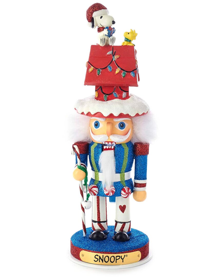 Kurt Adler Peanuts Nutcracker In Multi