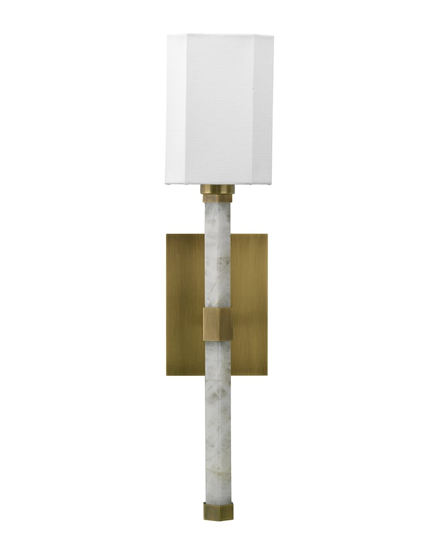 Shop Jamie Young Roman Hexagon Wall Sconce In Multi