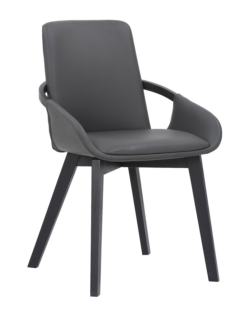 Armen Living Greisen Modernwood Dining Chair In Gray