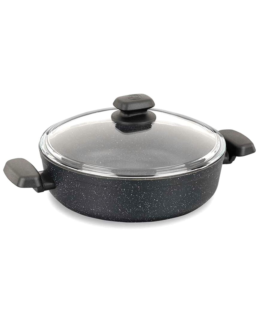 Korkmaz Ornella Low Casserole 26x7 In Black