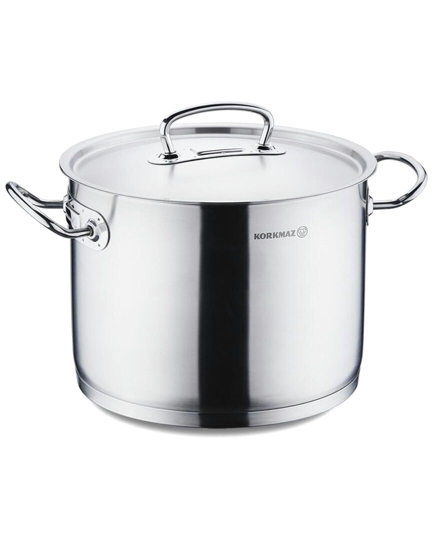 Korkmaz Proline Extra Deep Casserole 24x20 In Grey