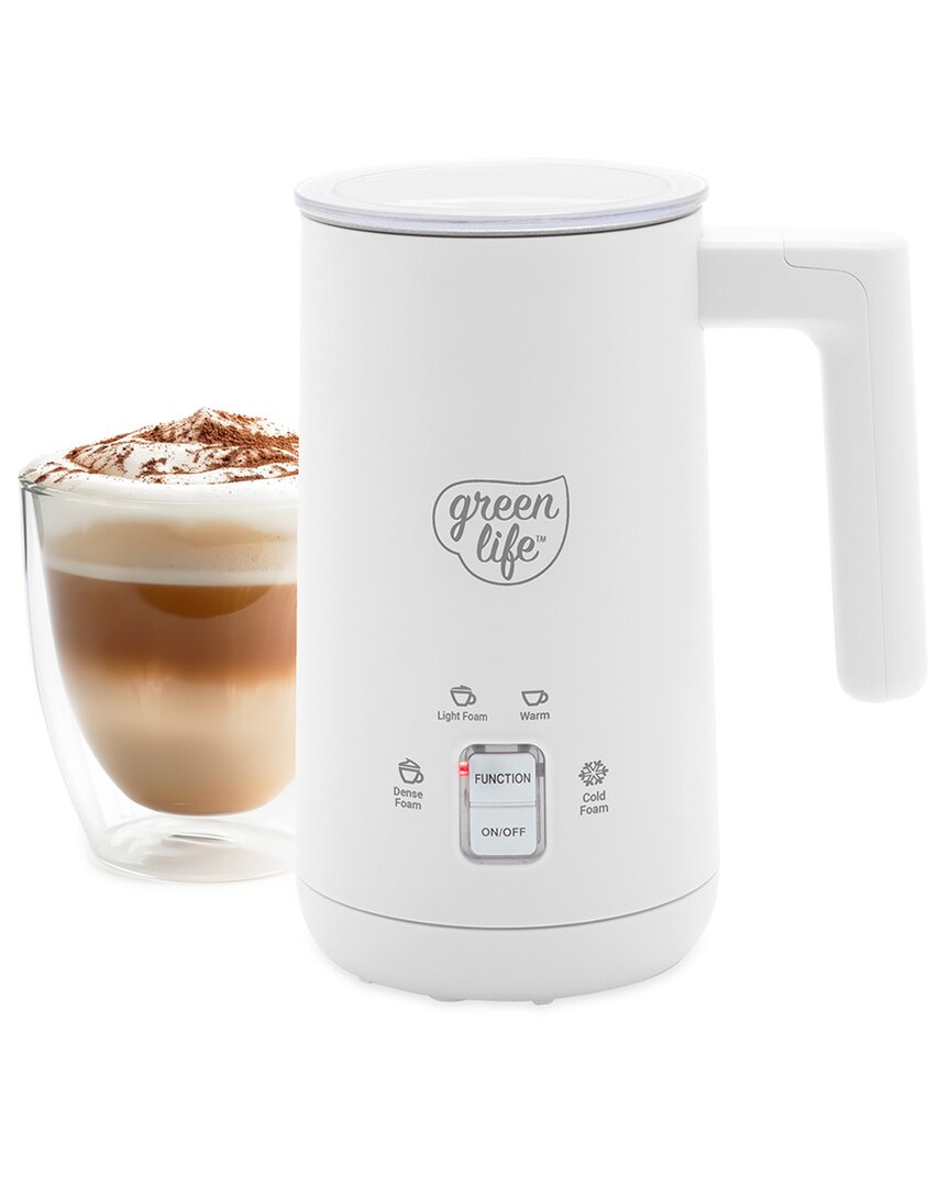 Greenlife Milk Frother In White