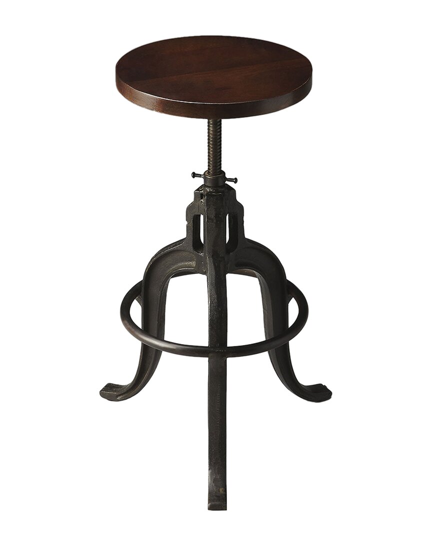 Butler Specialty Company Butler Specialty Revolving Bar Stool In Brown