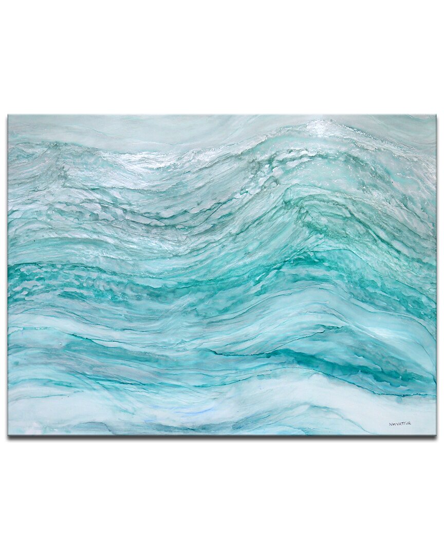Ready2hangart Neptunes Fury Wrapped Canvas Wall Art By Norman Wyatt