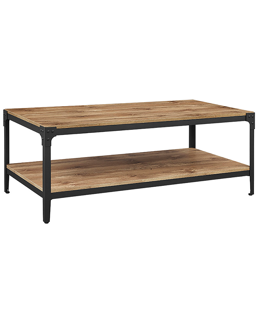 Hewson Industrial Wood Accent Coffee Table