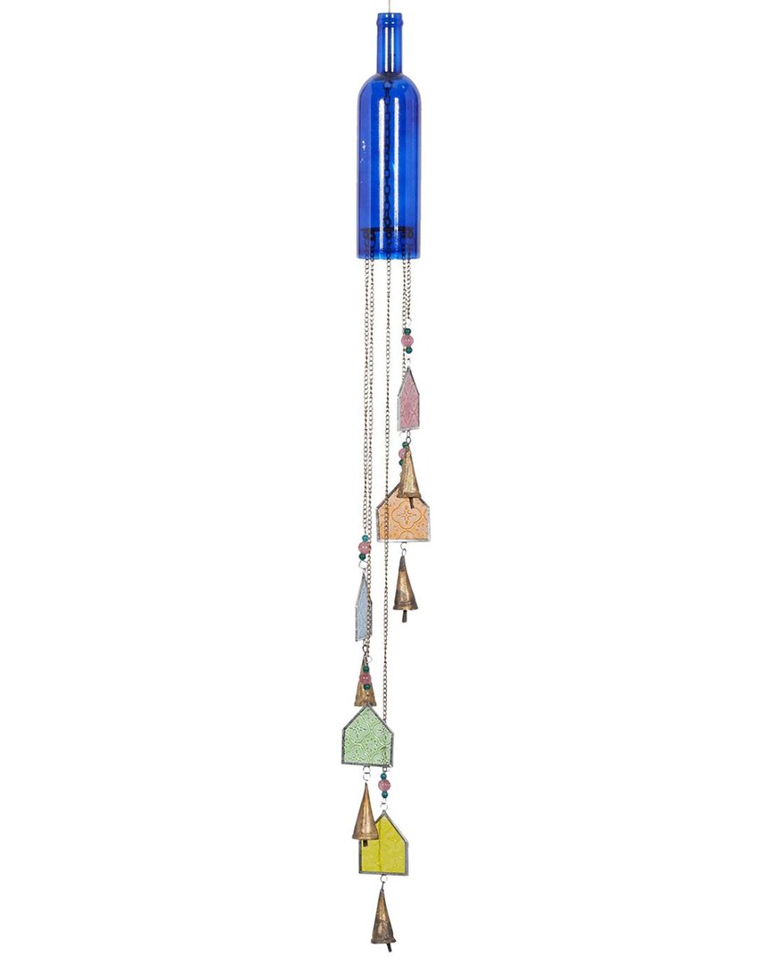 Peyton Lane Eclectic Glass Windchime