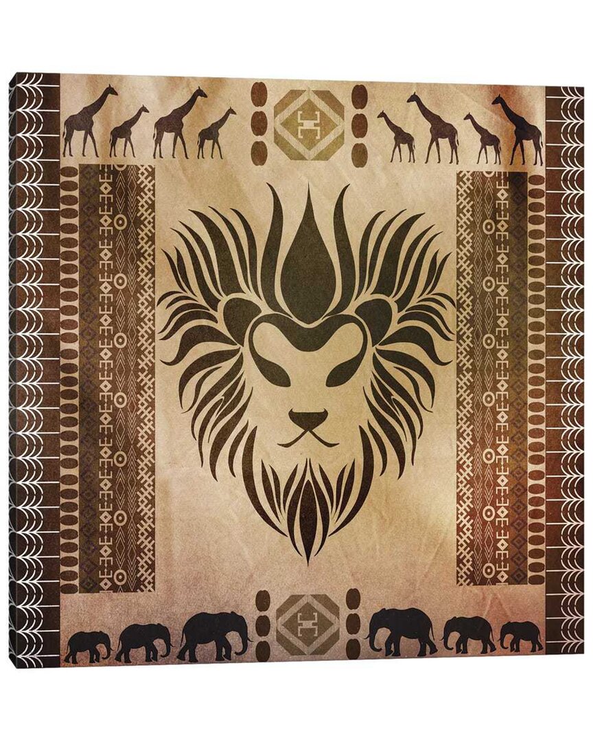 Icanvas King Of Africa Canvas Wall Art