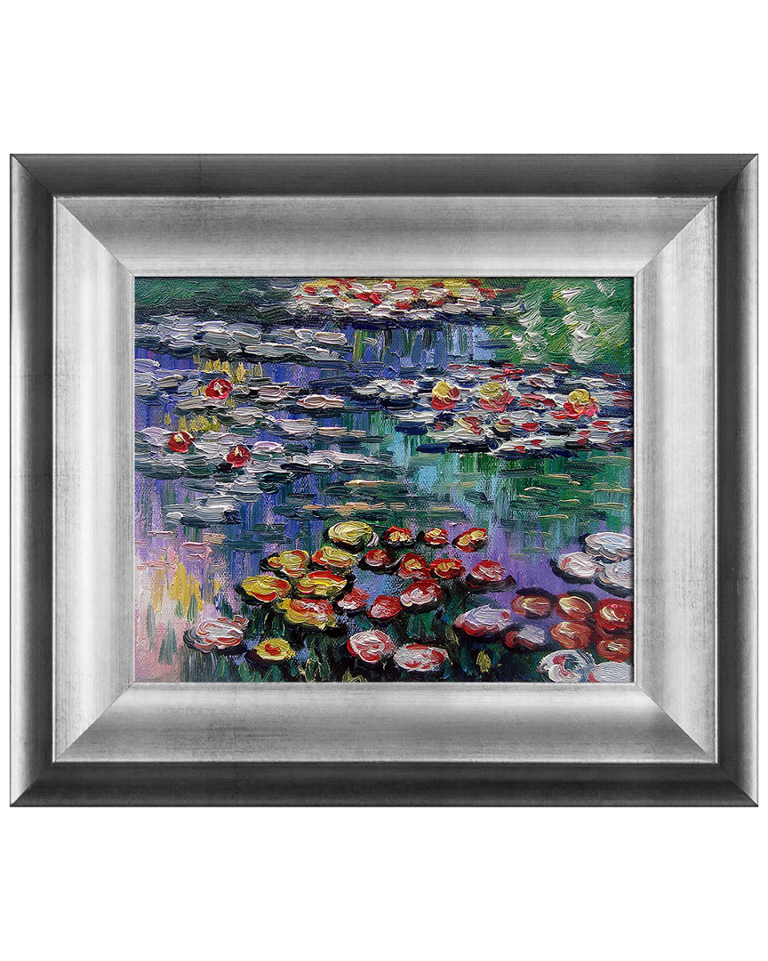 Overstock Art Water Lilies (pink) By Claude Monet