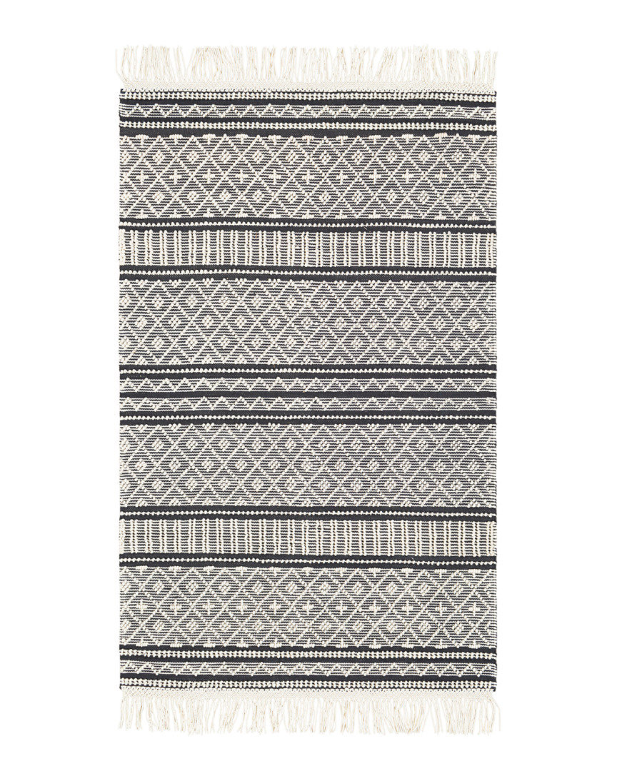 Surya Farmhouse Tassels Hand Woven Rug