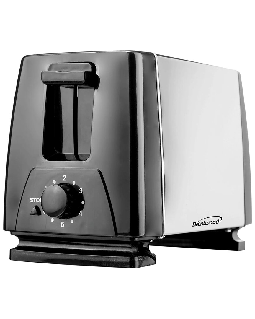 Brentwood 2-slice Extra Wide Slot Toaster In Silver