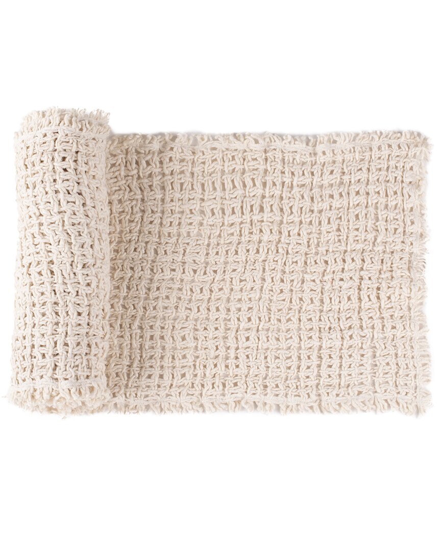 Amity Home Trawick 108in Linen Table Runner