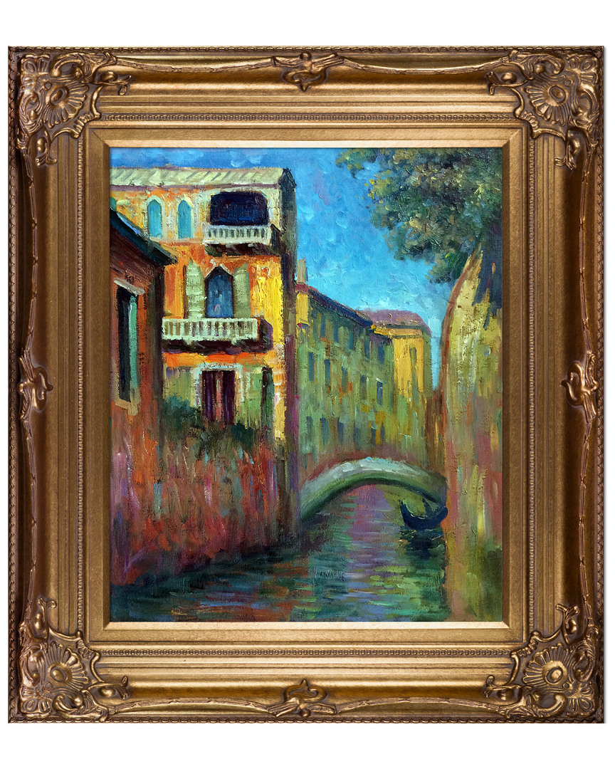 Overstock Art Venice, Rio Della Salute By Claude Monet
