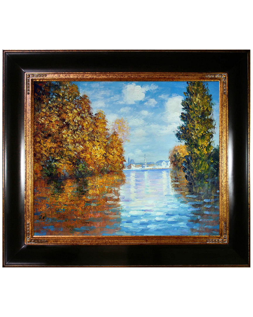 Overstock Art Autumn At Argenteuil By Claude Monet Oil Reproduction