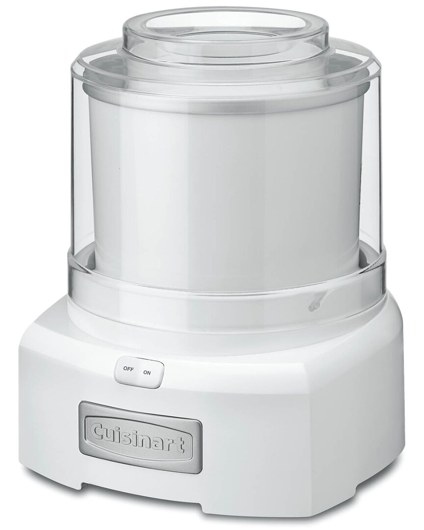 Cuisinart Automatic Frozen Yogurt, Ice Cream & Sorbet Maker In White