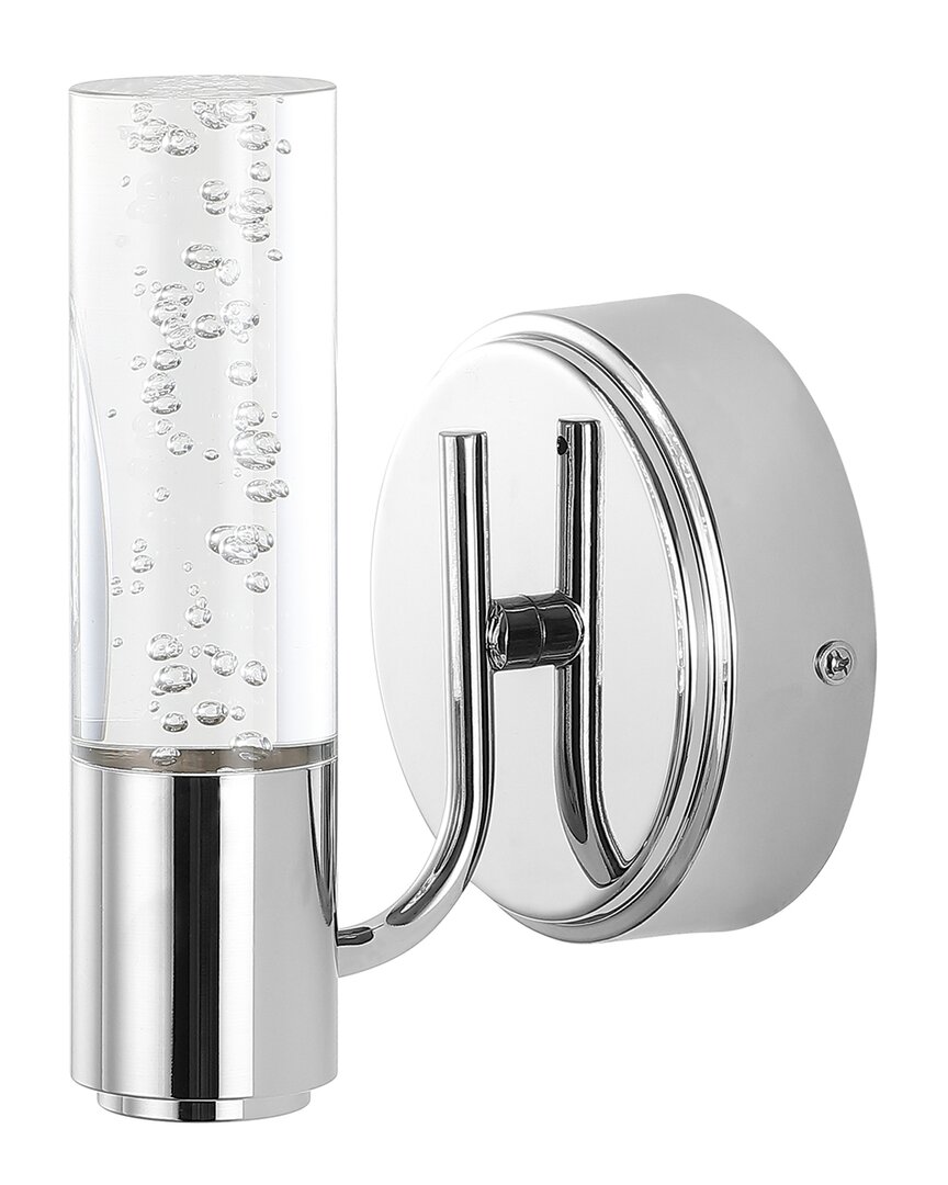 Jonathan Y Bolha Bubble Led Vanity In Silver