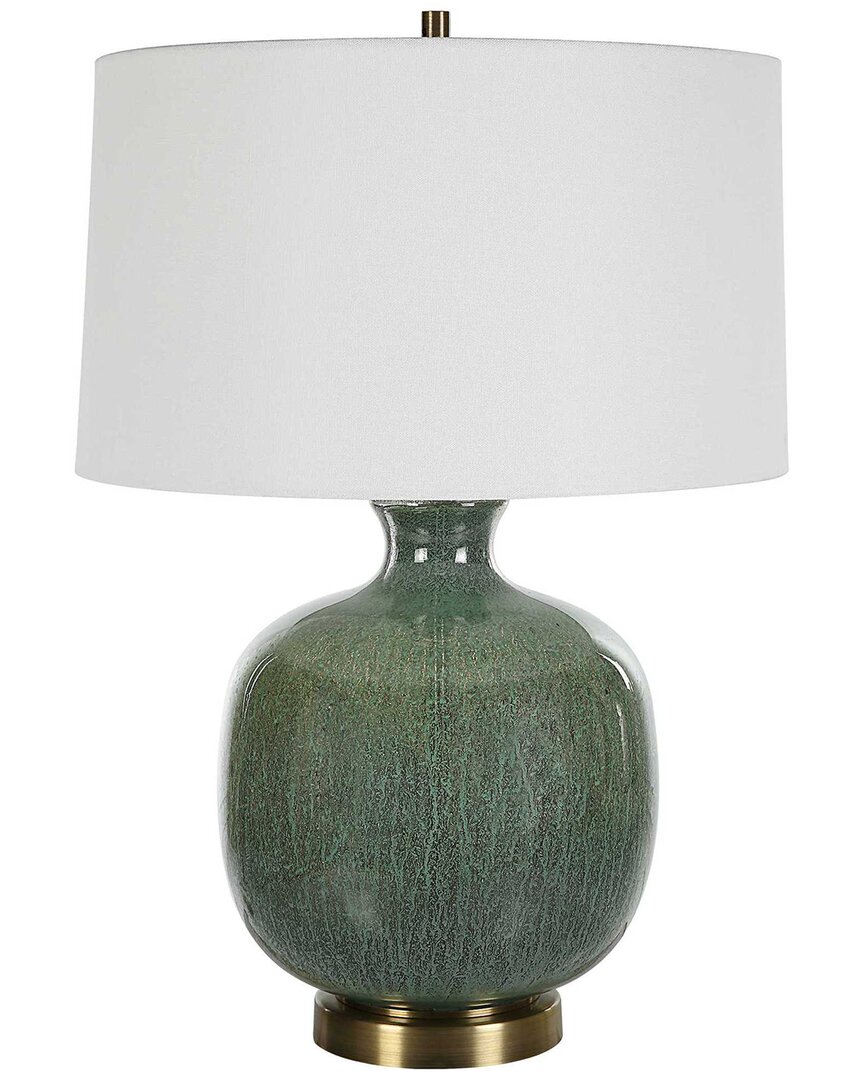 Uttermost Nataly Aged Table Lamp In Green