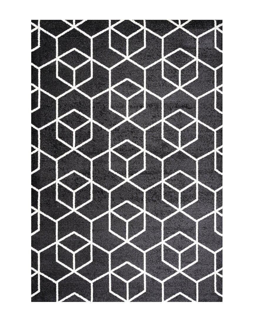 Shop Jonathan Y Supersoft Modern Contemporary Rug In Black